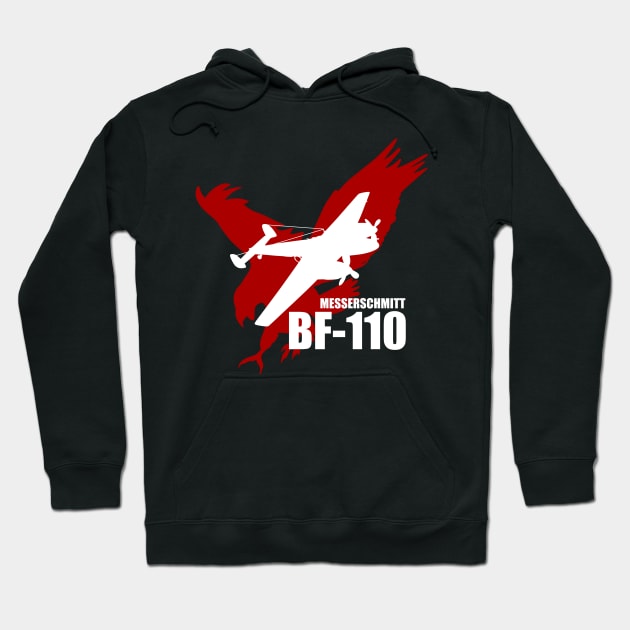 Messerschmitt Bf 110 Hoodie by TCP